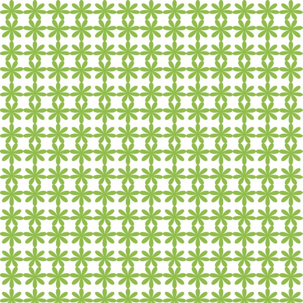 Green Flower Seamless Pattern Artwork Digital Download